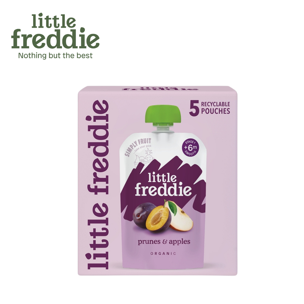Little Freddie Organic Balanced Prunes &  Apples MULTIPACK (5 x 100g)