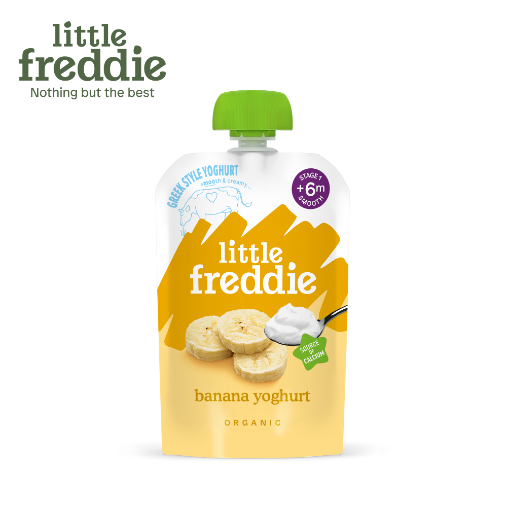 Little Freddie Organic Banana Greek Style Yoghurt