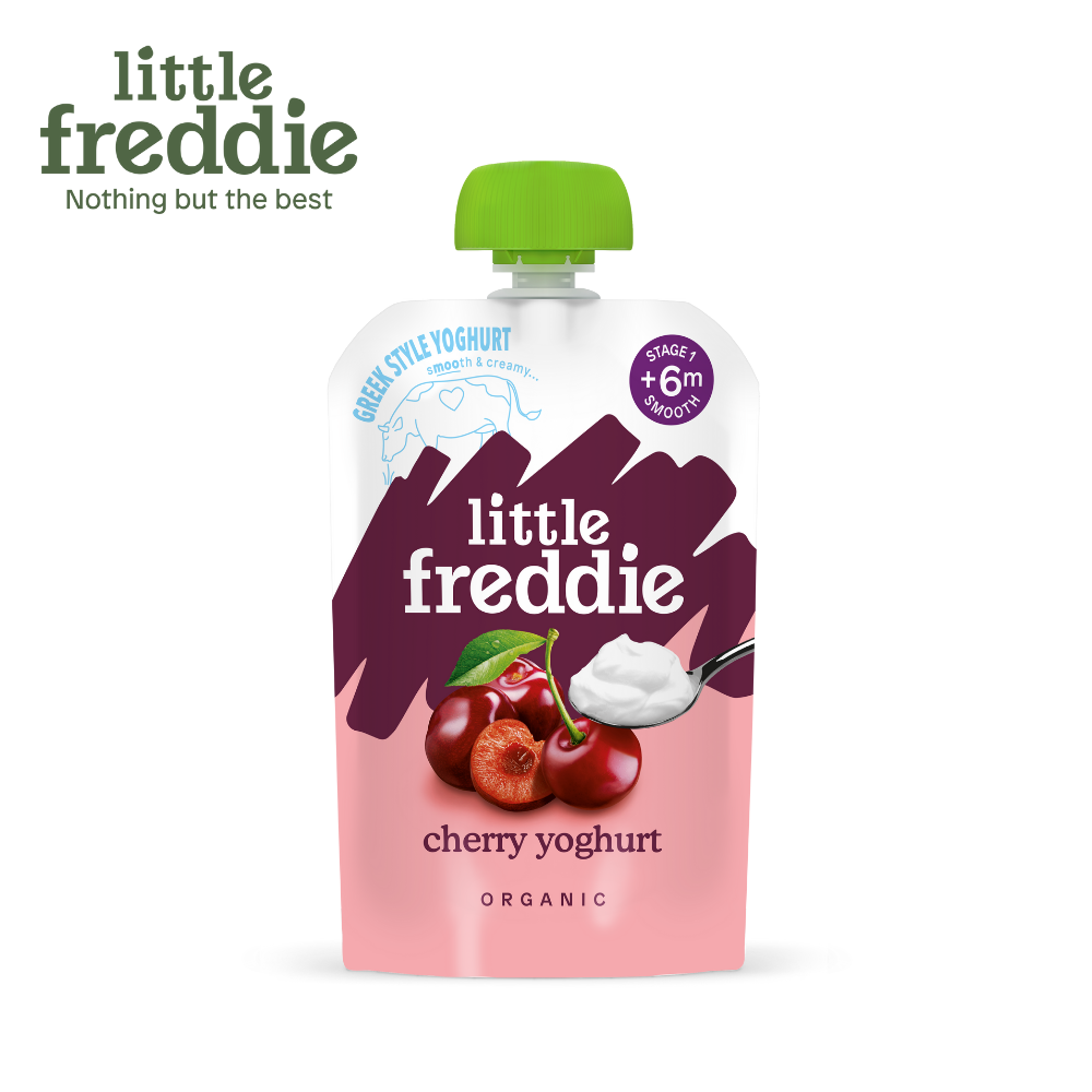 Little Freddie Organic Cherry Greek Style Yoghurt