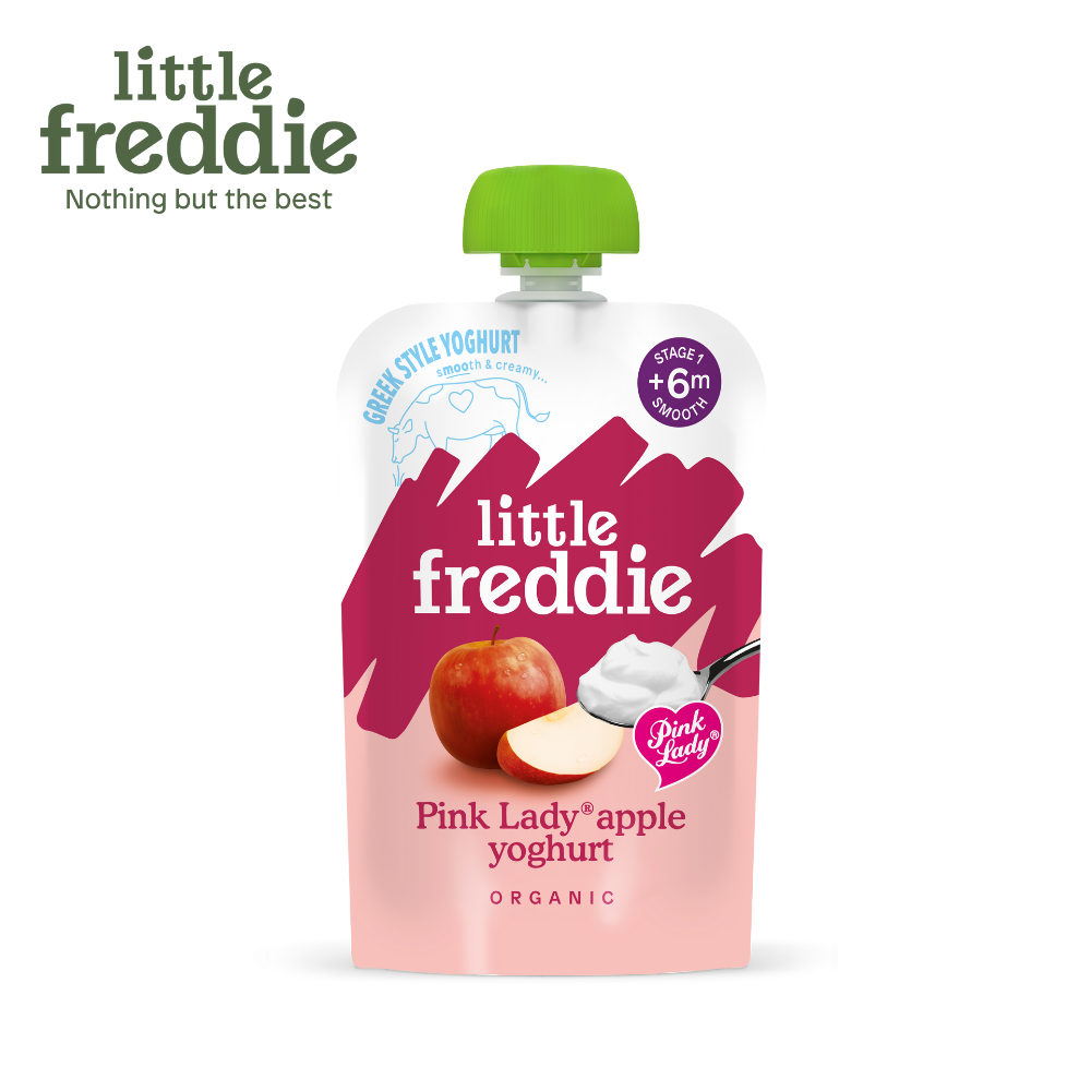 Little Freddie Organic Pink Lady Apple Greek Style Yoghurt