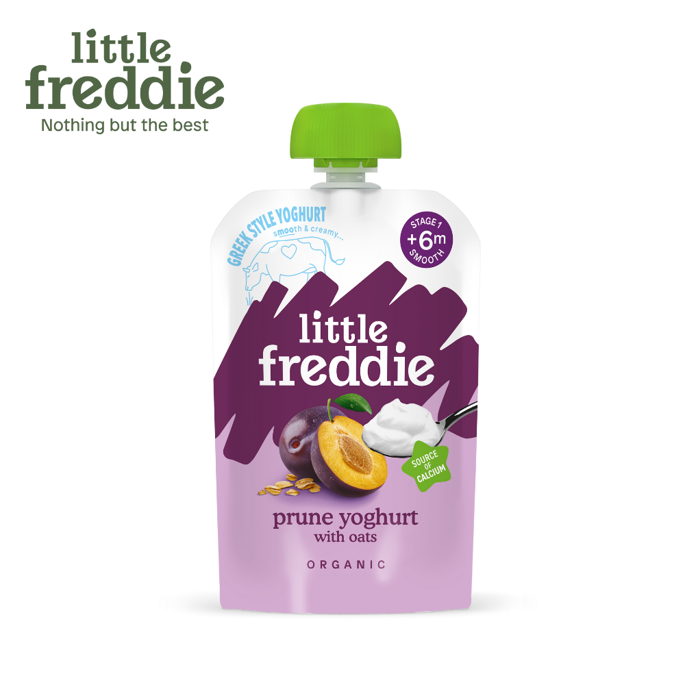 Little Freddie Organic Prune Greek Style Yoghurt with Oats