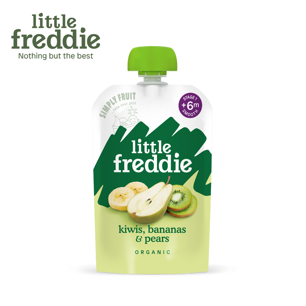 Little Freddie Organic Zesty Kiwi, Bananas & Pears