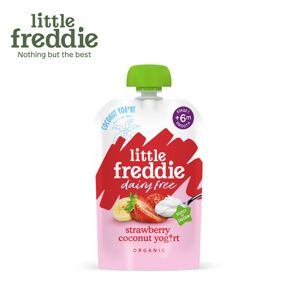 Little Freddie Organic Dairy Free Strawberry Coconut Yoghurt
