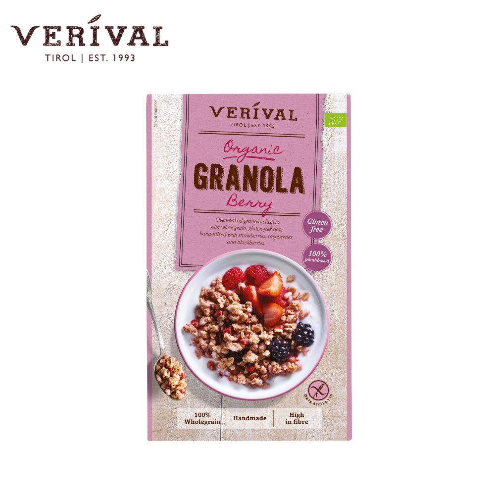 Verival Organic Berry Crunchy Granola 350g