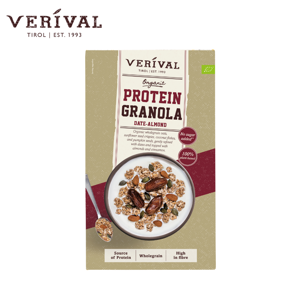 Verival Organic Protein Date Almond Granola 325g