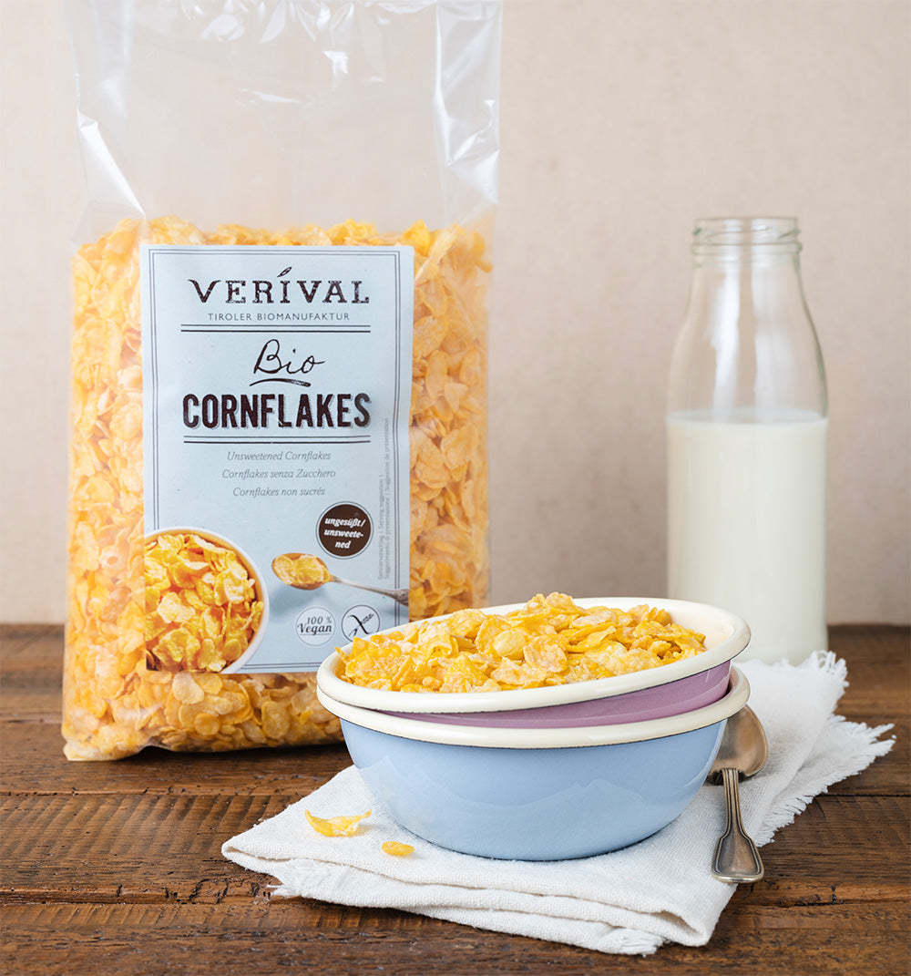Verival Organic Unsweetened Rolled Cornflakes